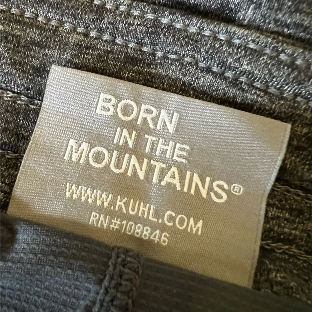 KUHL Women's Mova Skort Mini Skirt with Integrated Shorts Dark Gray Size S